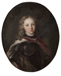 クリストフ・デ・バデ・ドゥルラッハ王子-バーデン・ドゥルラッハ侯爵クリストフ（1684-1723）、匿名 .油彩・キャンバス