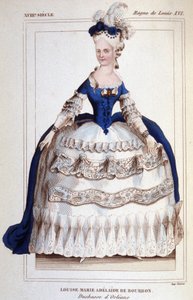 オルレアン王女マリー・ルイーズ・アデレード（1698～1743年）。