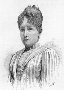 ベルギーのステファニー王女（1864～1945）は、ベルギーのレオポルド2世の娘で、ハプスブルク家のロドルフの妻でした。 作： Unknown artist