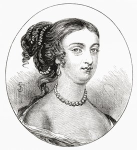 Rachel Wriothesley, Lady Russell, C. 1636 - 1723. イギリスの貴婦人、相続人、作家。 私たち自身の国から 1898年出版 ©UIG/Leemage 作： Unknown artist