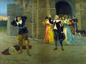 ガエタノ・ドニゼッティ作曲のオペラ「ランメルモールのルチア」（Lucie de Lammermoor）の第3幕の最後のシーンで、ライモンドがエドガーにルチアの死を告げる。