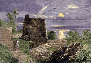 ファルシス（ザラトゥストラ（Zarathustra、Zarathushtra、Zarathustra、Zoroastra）の信者）の宗教：葬儀の儀式は、死者の遺体を「沈黙の塔」と呼ばれる塔に安置し、そこでハゲタカに食わせるというもの。マラバル地方
