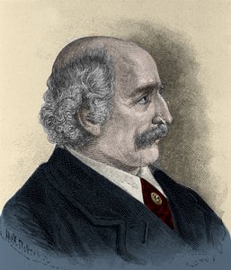 リソルジメント：愛国者、哲学者、政治思想家であるカルロ・カッタネオ（1801-1869）の肖像 19世紀のエングレーヴィング。 作： Unknown artist