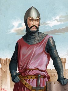 ロドリゴ・ディアス・デ・ヴィヴァル、通称シド カンペアドール スペインの英雄（1043年～1099年）shades y Mujeres famous Barcelona 1877年以降。 作： Unknown artist