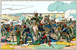 ロシア・トルコ戦争。(イラスト、1880年頃) 作： Unknown artist