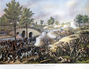 分離独立戦争（1861～1865年）またはアメリカ南北戦争：9月17日 作： Unknown artist