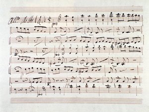 ルイジ・ケルビーニのオペラ「アリババ」の楽譜 作： Unknown artist