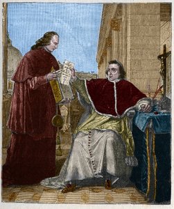 8月15日、教皇ピウス7世によるフランスとローマ教皇庁の間のコンコルダートの署名 作： Unknown artist
