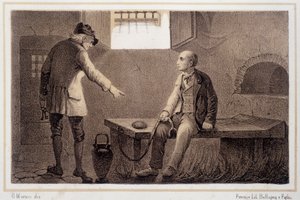 シルビオ・ペリコ（1789 - 1854）がシュピルベルク（Spilberk）の要塞に移された - "Storia d