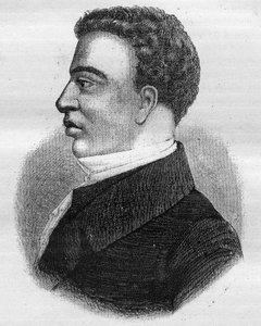 シモン・ドゥーツ（1802-1844）、またはヒャクサンテ・ド・ゴンザグ、シルヴァン・ドラトゥール--1832年にベリー公爵夫人を7月王政の当局に引き渡した人物である。 作： Unknown artist