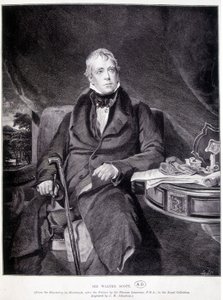 ジョン・ウォルター・スコット（Sir John Walter Scott）1771/1832年、イギリスの作家・詩人。 作： Unknown artist