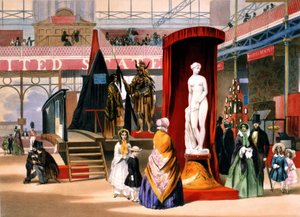 ロンドンの万国博覧会でのギリシャ人奴隷像 作： Unknown artist