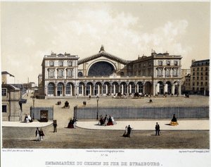 ストラスブール鉄道駅（現在のGare de l