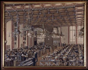電信局 パリのグルネル通り：Salle de Rosace 作： Unknown artist