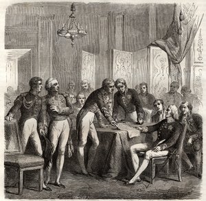 1834年にイギリス、フランス、スペイン、ポルトガルの間で結ばれた「エボラモンテの利権」を行使するための同盟-ドン・カルロスのスペイン王位継承権を前に、四者同盟（シャルル＝モーリス・ド・タレイラン-ドン・マヌエル・パンド＝フェルナンデス