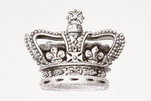 イングランドの王冠』1820年刊（印刷物） 作： Unknown artist