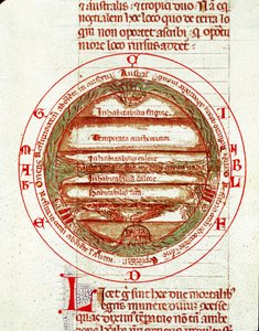 地球儀(manuscrit 作： Unknown artist