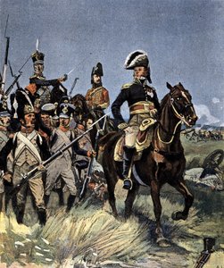 偉大なる戦い - ミシェル・ネイ元帥（1769-1815）＠フリードランド、6月14日 作： Unknown artist