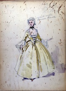 スペードの女」。ピョートル・イリイチ・チャイコフスキー（またはチャイコフスキー）が1890年に作曲したオペラ。 作： Unknown artist