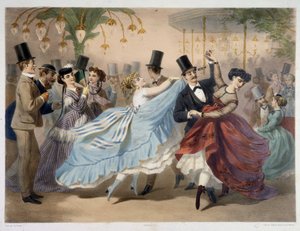 1860年頃の「マビルの舞踏会 作： Unknown artist