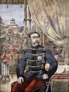 1896年の山縣有朋(1838-1922)について 作： Unknown artist
