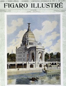 万国博覧会のパレ・デ・ユナイテッド・ステイツ - 「Le Figaro Illustré」1899年11月号掲載 作： Unknown artist