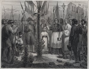 The Plantation of a Liberty Tree during the Revolution (Liberty pole) - Plantation d
