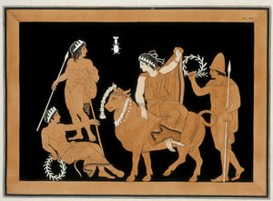 ヨーロッパの除去-「一般にエトルリアと呼ばれる古代の壺の絵画」は、様々なコレクションからA.クレンナーが彫刻し、A.L.ミレンが解説を添えています。デュボア-メゾンヌーブ著。獣医学部メゾン・アルフォート図書館。1808 作： Unknown artist