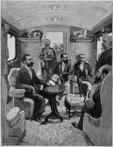 1890年、カルノー大統領の旅。 作： Unknown artist