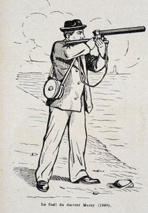 エティエンヌ・ジュール(Etienne-Jules)・マレー博士のライフル(1890年) 作： Unknown artist