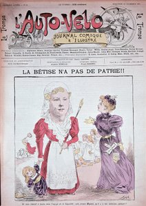 愚かさには故郷がない-1897年12月12日付の「オート・ヴェロ」誌、パリ市の聖書による。 作： Unknown artist