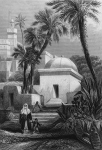 アルジェの墓地にあるムーア人の墓（Bab-el-Oued 作： Unknown artist