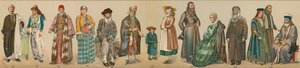ユダヤ人の伝統衣装、『ユダヤ人百科事典』より