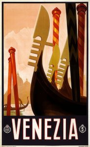 ベネチア。 1920年 作： Unknown