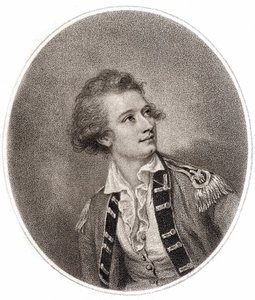 1784年9月14日、イギリスで初めて気球に乗ったイタリアの航空技術者、ビセンテ・ルナルディ。18世紀末の版画。 作： Unknown artist