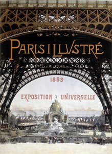 1889年にパリで開催された「パリ・イラストレーション」の世界展。 作： Unknown artist