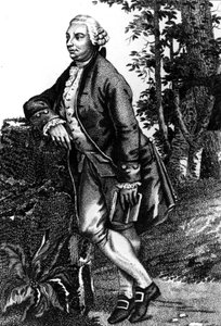 デイヴィッド・ヒュームの肖像。スコットランドの哲学者（1711年～1776年）。 作： Unknown artist