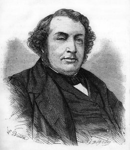 アーネスト・ピカールの肖像。フランスの政治家（1821年～1877年）。 作： Unknown artist