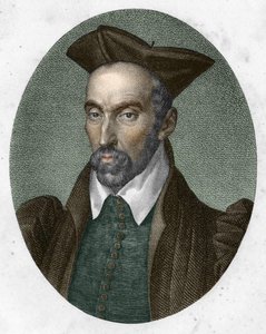 エティエンヌ・パスキエの肖像。フランスの法律家、人文主義者、歴史家（1529年～1615年）。 作： Unknown artist
