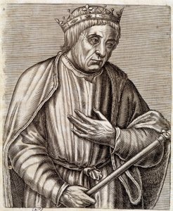 ポーランド王カジミール3世の肖像。1310-1370年。17世紀の彫刻。 作： Unknown artist