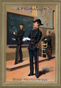 エコール・ポリテクニークの学生たち。クロモリトグラフィー。19世紀の終わり。 作： Unknown artist