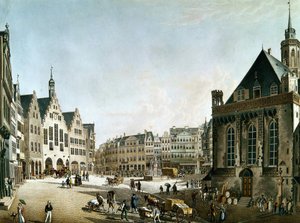 19世紀初頭、フランクフルト・アム・マインの街に誕生した。 作： Unknown artist