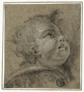プットの仰け反った顔 作： Unknown Italian