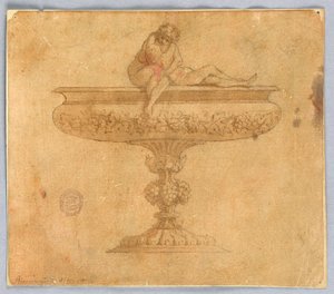 恋人たちの鉢の図案、17-19世紀 作： Unknown artistUnknown artist