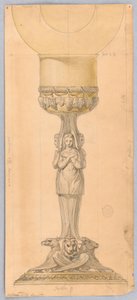 デッサン、聖杯のデザイン、1825-1850年