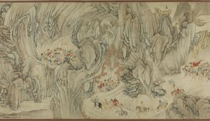 天の山での狩り 作： Unknown artist