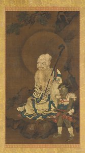 羅漢と鬼 作： Unknown artist