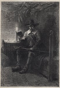 スコットランドのピューリタン-19世紀、ウォルター・スコット（1771-1832）の歴史小説「スコットランドのピューリタン」（Old Mortality）の挿絵 作： Unknown artist