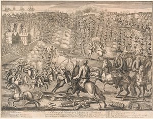 ？スコットランドのカロデンの戦いの眺め？、1746 作： Unknown