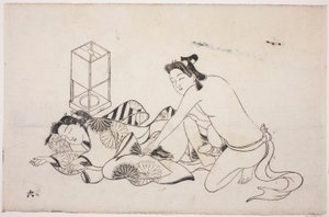 春画アルバムの一枚 作： Unknown artist